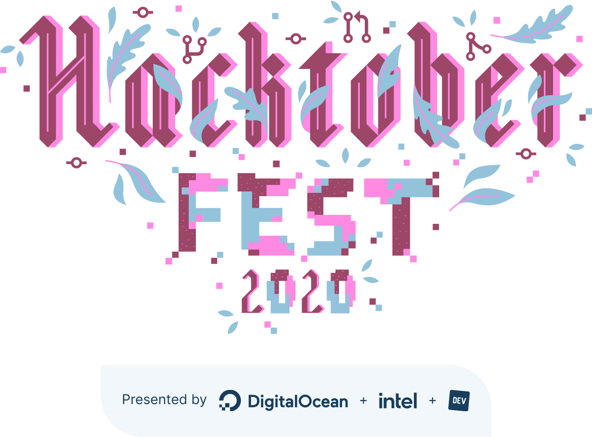 Logo do evento Hacktoberfest 2020